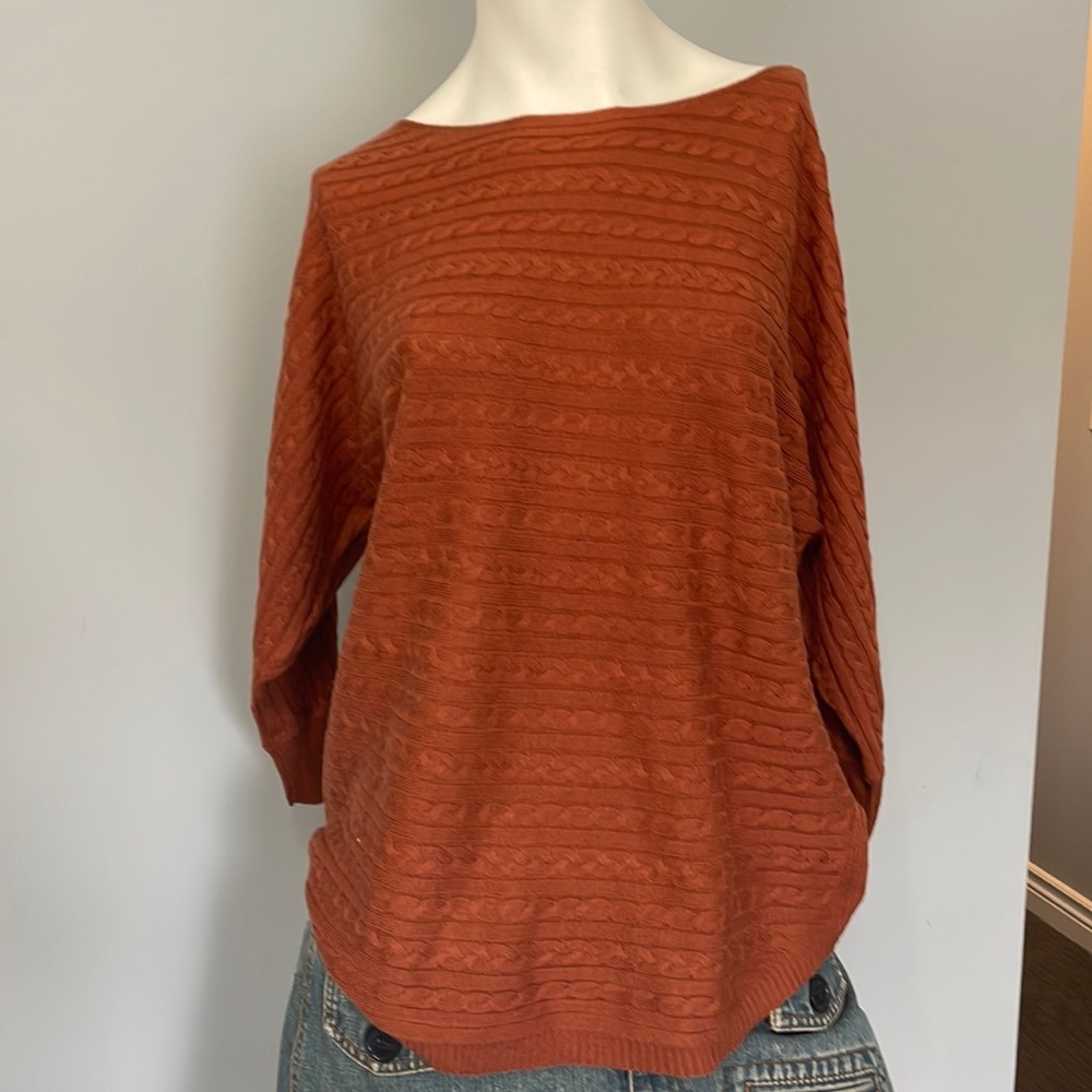 Market & Spruce cable knit sweater from stitch fix. Size M NWT. Bundle and Save!